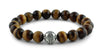 Tiger Eye and Silver Bracelet