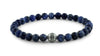 Sodalite and Silver Bracelets