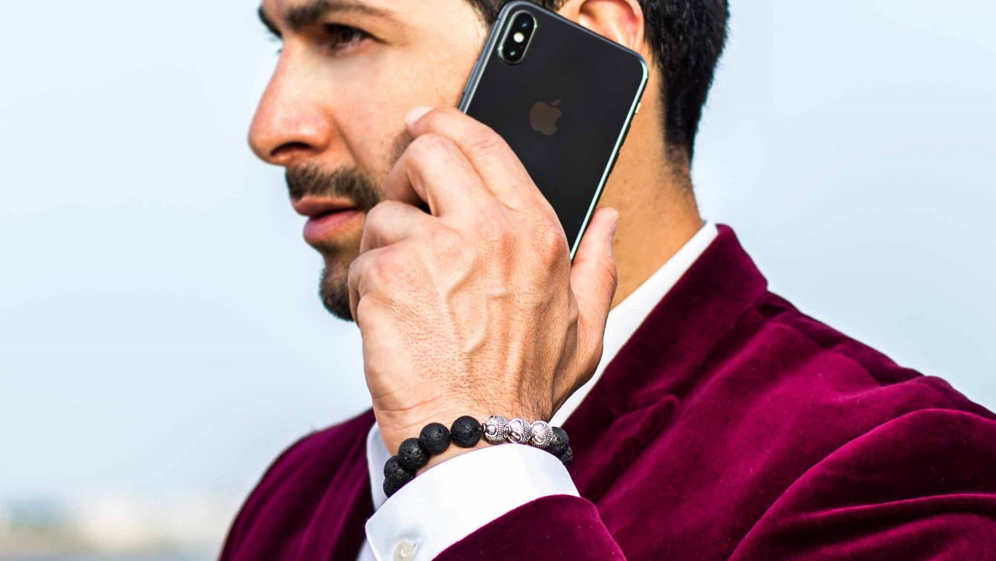 Grand Lava Silver Trio Bracelet